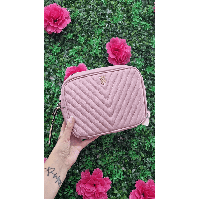 CROSSBODY VS ROSA CON CIERRE