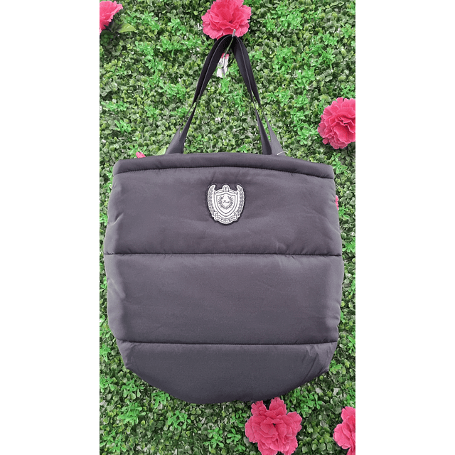 BOLSO PINK NEGRO ACOLCHADO