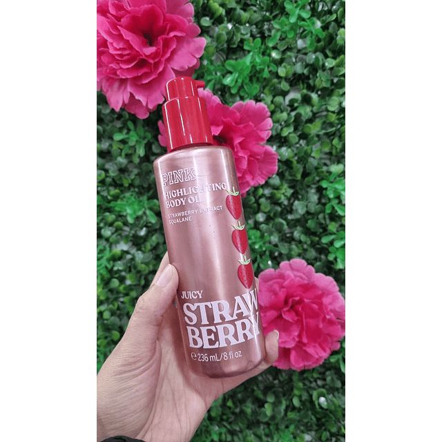 ILUMINADOR EN ACEITE PINK - STRAWBERRY