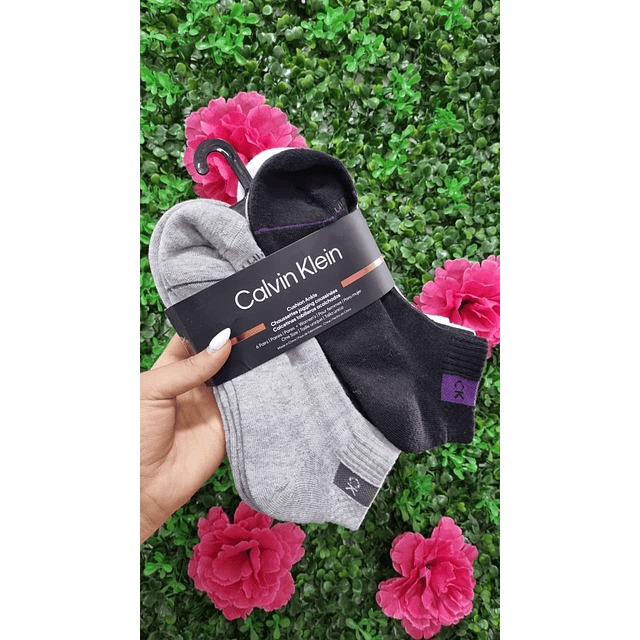 CALCETINES CORTOS CK X6