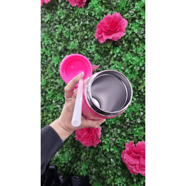 MUG JUICY FUCSIA ANIMAL PRINT