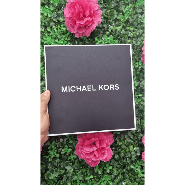 SET CINTURON + TARJETERO MK HOMBRE CAFÉ