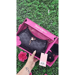 SET CARTERA +MONEDERO+LLAVERO JUICY