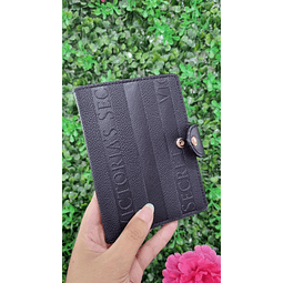 PORTAPASAPORTE VS NEGRO NUEVA COLECCION