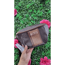 BANANO GUESS CAFE OSCURO C/FRANJA CLARA