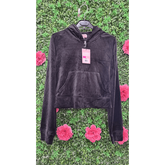 POLERON JUICY NEGRO TALLA M