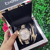 RELOJ BEBE DORADO CON PULCERA