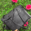 TOTE STEVE MADDEN NEGRO CIERRE COMPLETO + TARJETERO
