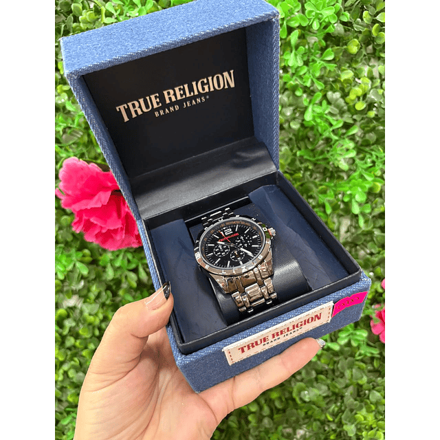 RELOJ HOMBRE TRUE RELIGION - NEGRO