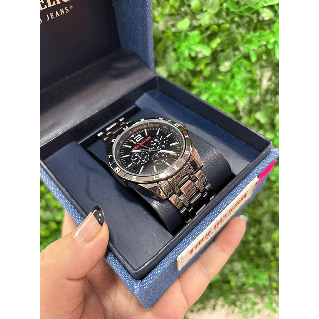 RELOJ HOMBRE TRUE RELIGION - NEGRO