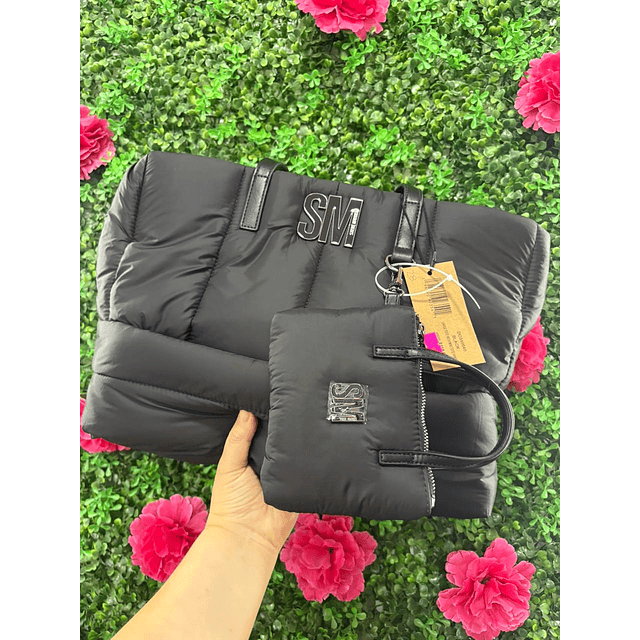 CARTERA ACOLCHADA CON MONEDERO STEVE MADDEN