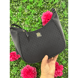 CROSSBODY TOMMY NEGRO LETRA U