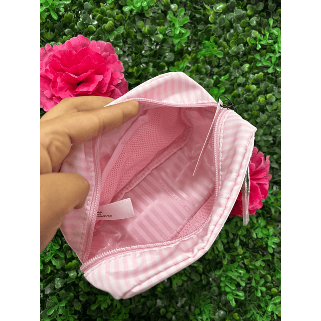 COSMETIQUERO VS ROSADO LOGO CON BRILLOS