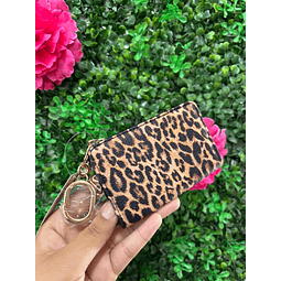 TARJETERO VS LEOPARDO BROCHE NUEVA COLECCIÓN