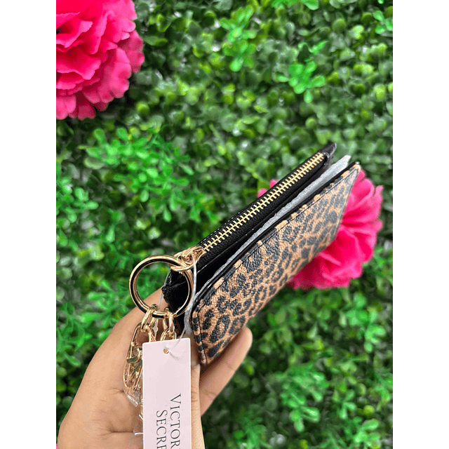 TARJETERO VS LEOPARDO BROCHE NUEVA COLECCIÓN