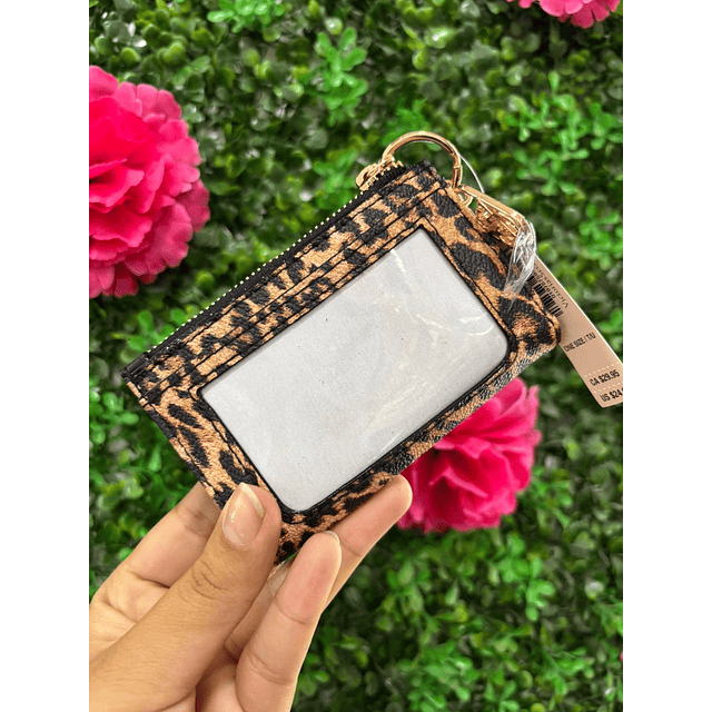 TARJETERO VS LEOPARDO BROCHE NUEVA COLECCIÓN