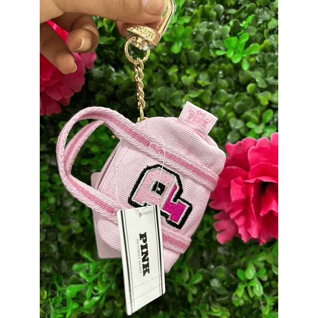 LLAVERO/MONEDERO PINK BOLSITO ROSADO