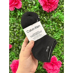 CALCETINES CK NIÑOS NEGROS