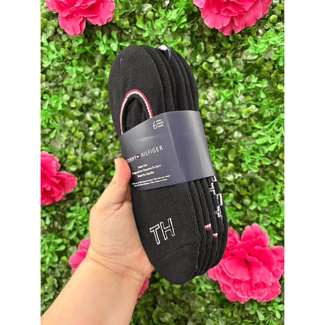 CALCETINES INVISIBLES NEGROS TH