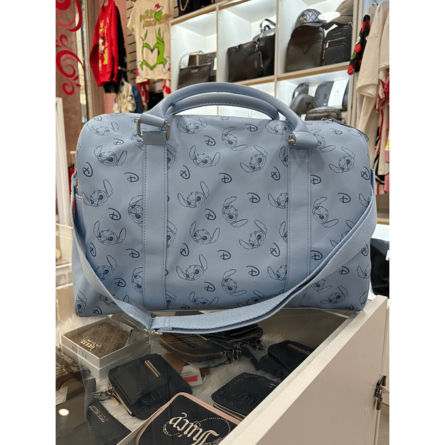BOLSO DISNEY STITCH CELESTE