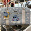 BOLSO DISNEY STITCH DE TELA CELESTE CLARO
