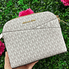 CROSSBODY MK OVALADO VAINILLA