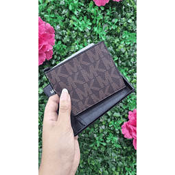 BILLETERA MK CAFÉ HOMBRE