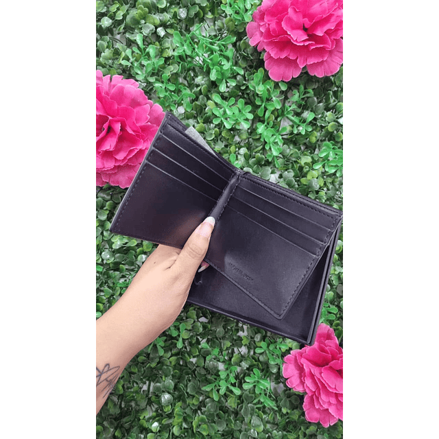 BILLETERA MK CAFÉ HOMBRE