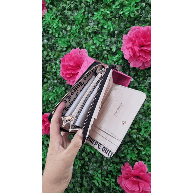 BILLETERA JUICY EN CAJITA DISEÑO CORAZON