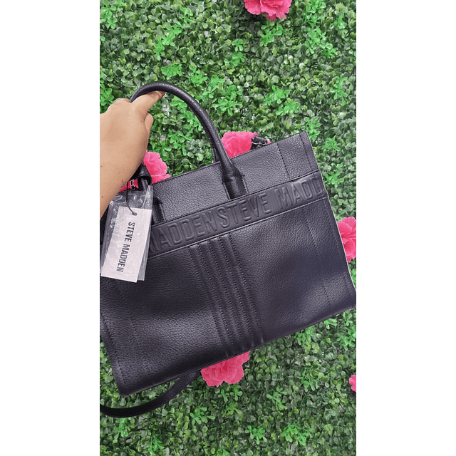 TOTE STEVE MADDEN NEGRO