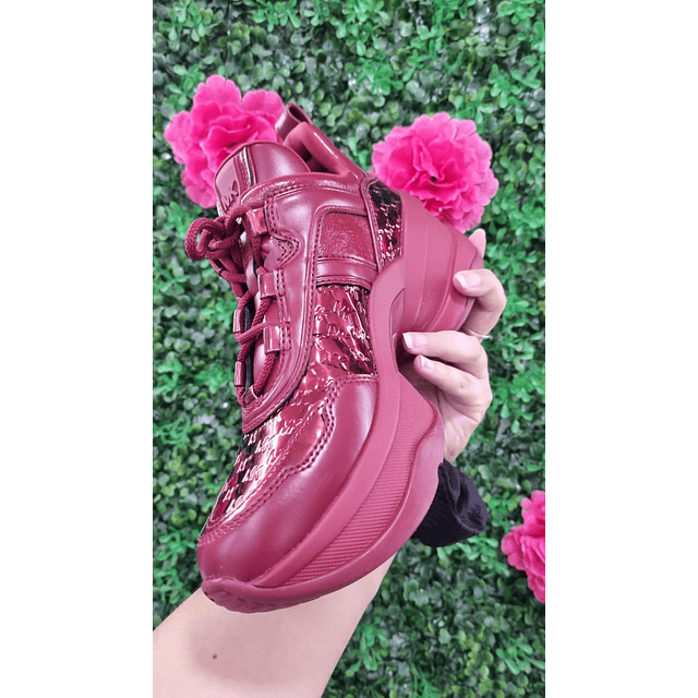 ZAPATILLA OLYMPIA ROJA NRO 37