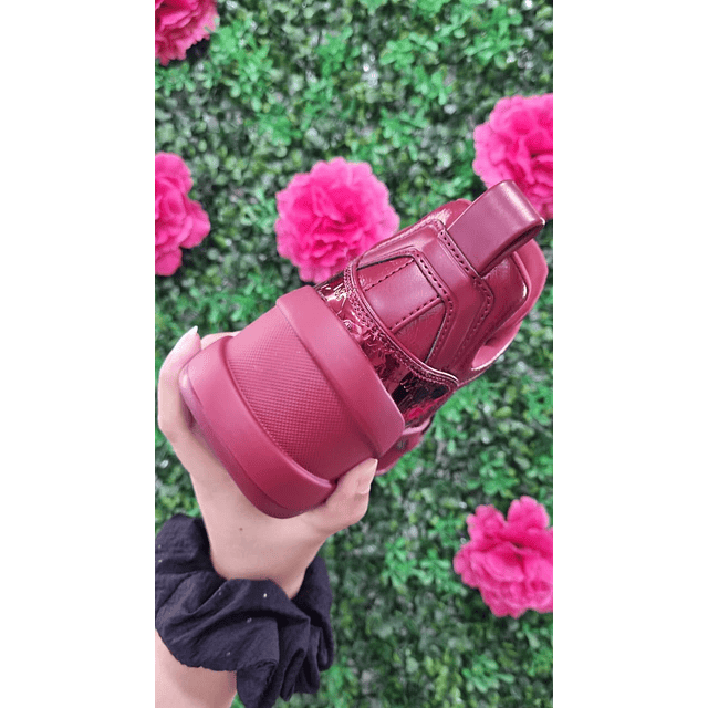 ZAPATILLA OLYMPIA ROJA NRO 37