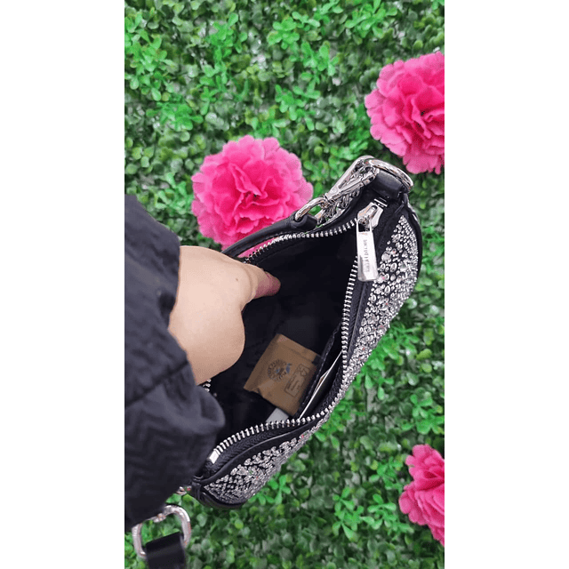 MINI LUNA MK NEGRA CON BRILLOS