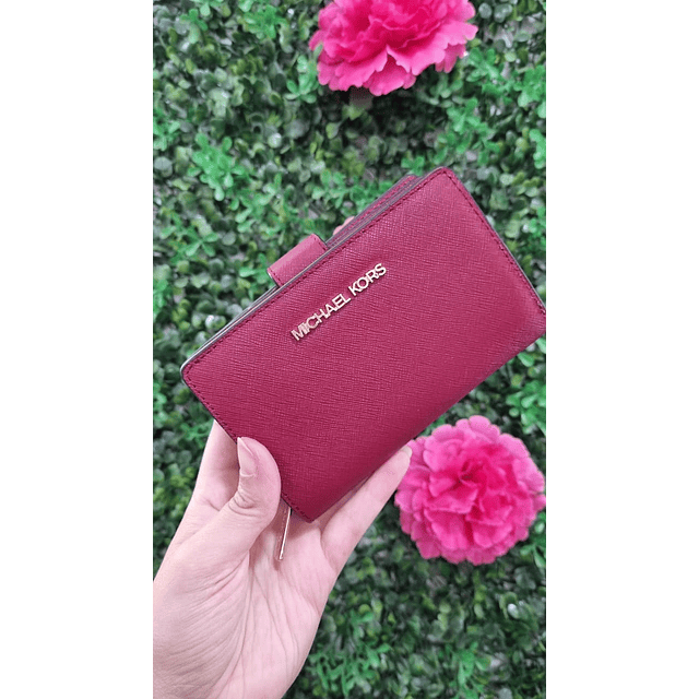 BILLETERA MK ROJA MEDIANA