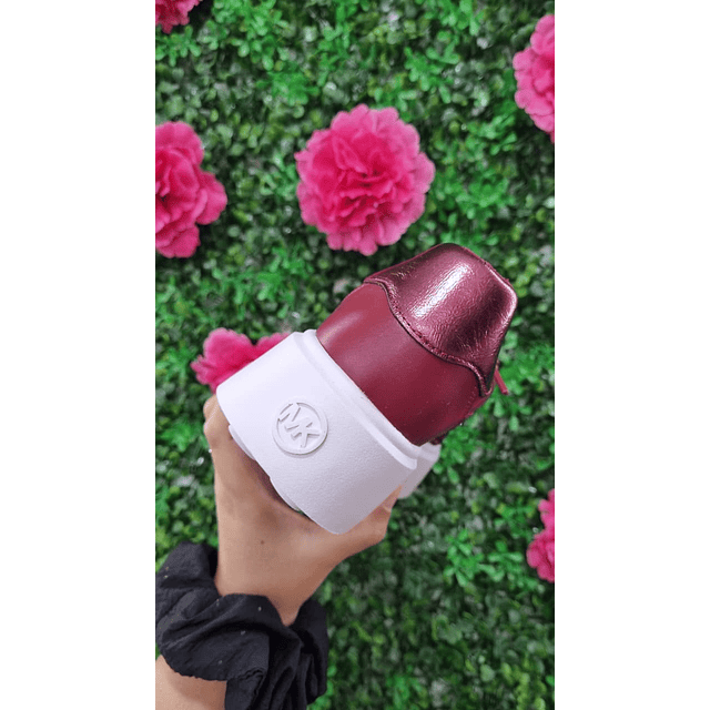 ZAPATILLAS ROMEY ROJAS C/BRILLOS N37