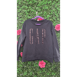 CONJUNTO POLERON+PANTALON GAP NEGRO TALLA M