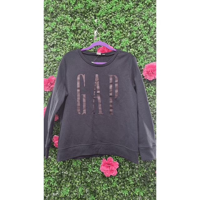 CONJUNTO POLERON+PANTALON GAP NEGRO TALLA M