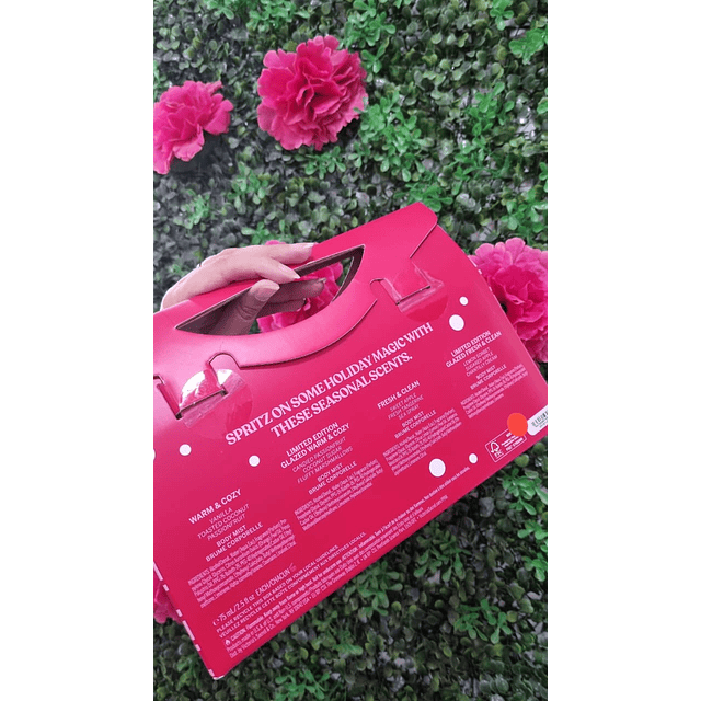 SET PINK 4 MINI FRAGANCIAS 75ML