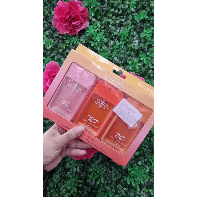 SET X3 SANITIZADORES DE MANOS