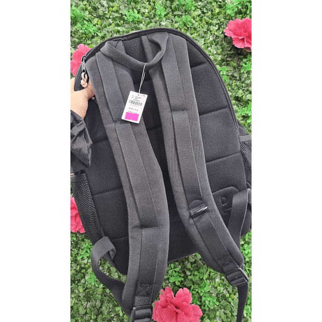 MOCHILA UNIVERSITARIA PINK NEGRA