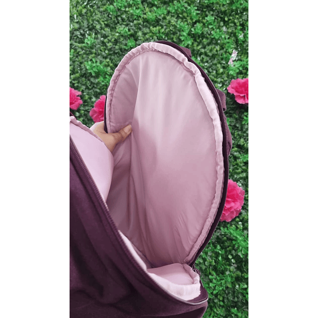 MOCHILA UNIVERSITARIA PINK BURDEO