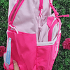 MOCHILA JORDAN ROSA NEON + LONCHERA