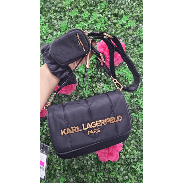 CROSSBODY KARL LAGERFELD PARIS ACOLCHADO