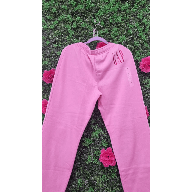 CONJUNTO POLERON+PANTALON GAP ROSA TALLA M