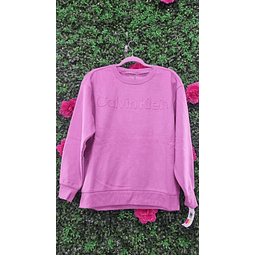 POLERON CK ROSA TALLA M