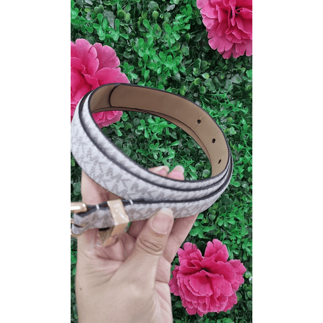 CINTURON MK VAINILLA DELGADO TALLA M