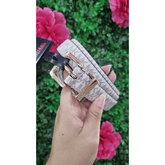 CINTURON MK VAINILLA DELGADO TALLA M