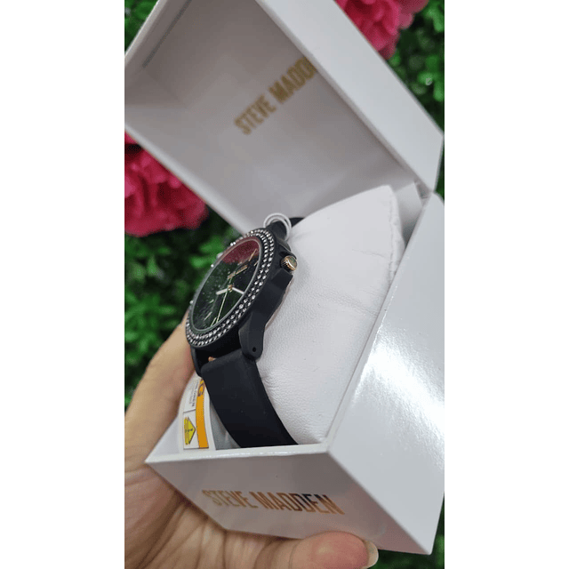 RELOJ STEVE MADDEN NEGRO