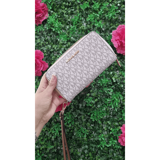 BILLETERA MK VAINILLA LARGA