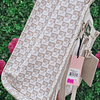 TOTE JUICY BEIGE + TARJETERO
